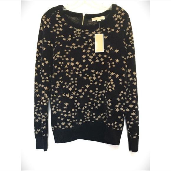 black and gold sweater